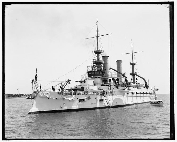 USS Kentucky (BB-6) USS Kentucky BB6 in 1900 3000 x 2403 WarshipPorn