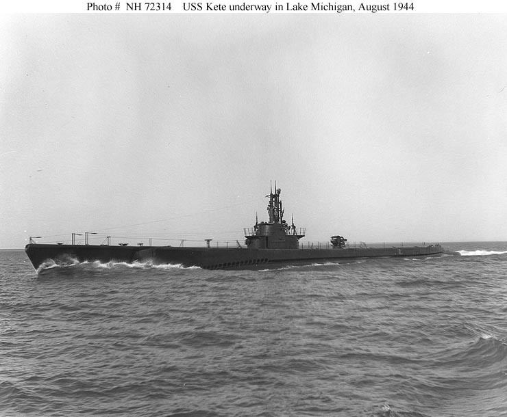 USS Kete (SS-369) USN ShipsUSS Kete SS369