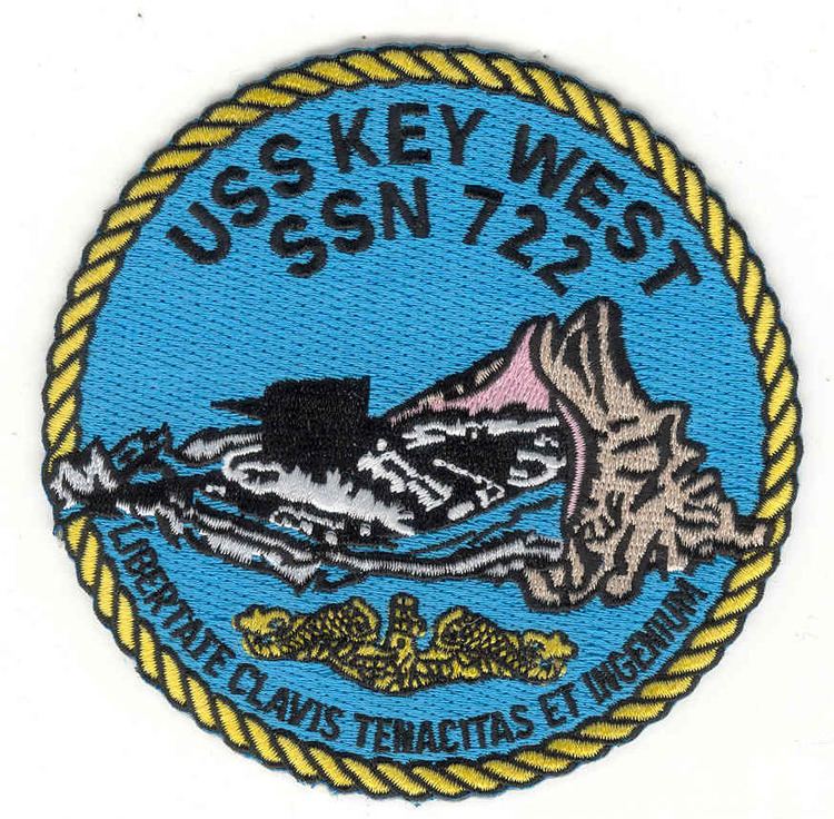 USS Key West (SSN-722) USS Key West SSN722 Patch Submarines 700749 PriorServicecom