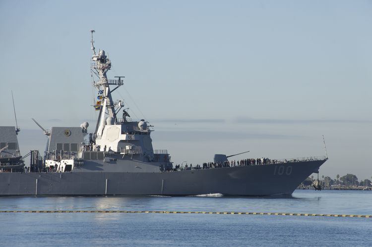 USS Kidd (DDG-100) FileUS Navy 110204NZC343439 USS Kidd DDG 100 departs San Diego