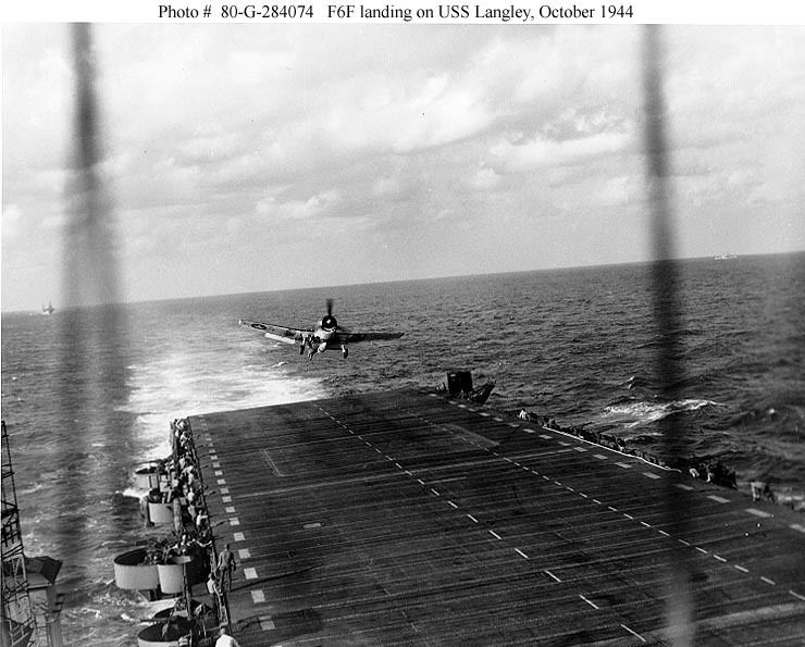 USS Langley (CVL-27) Aircraft Carrier Photo Index USS LANGLEY CVL27