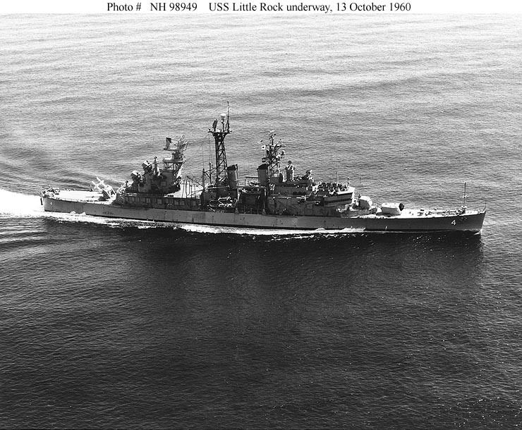USS Little Rock (CL-92) USN ShipsUSS Little Rock CLG4 later CG4 Previously CL92