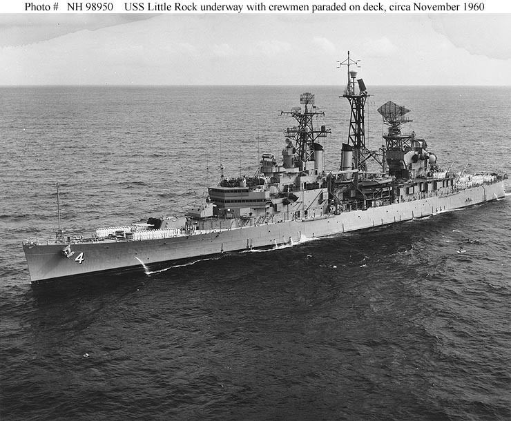 USS Little Rock (CL-92) USN ShipsUSS Little Rock CLG4 later CG4 Previously CL92