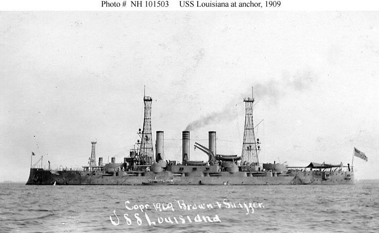 USS Louisiana (BB-19) USN ShipsUSS Louisiana Battleship 19