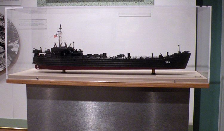 USS LST-342 Hampton Roads Naval Museum USS LST342 Ship Model