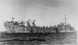 USS LST-666 httpsuploadwikimediaorgwikipediacommonsthu