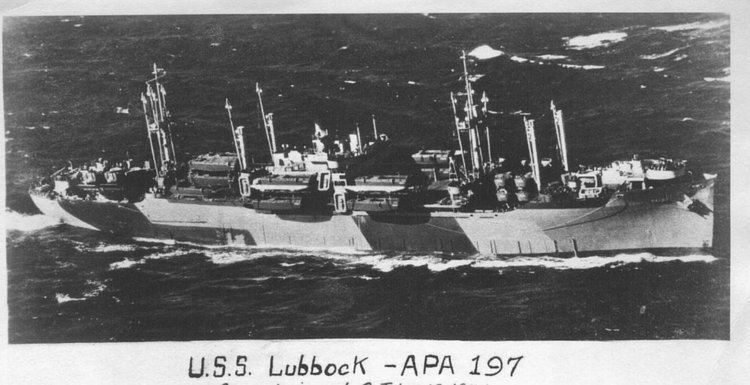 USS Lubbock (APA-197) wwwnavsourceorgarchives1003100319701jpg