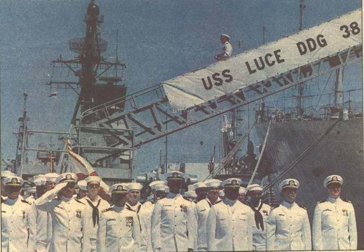 USS Luce (DDG-38) USS Luce Decom 1981 Navy USS LUCE DDG38 Naval Base Mayport