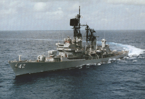 USS Mahan (DDG-42) History