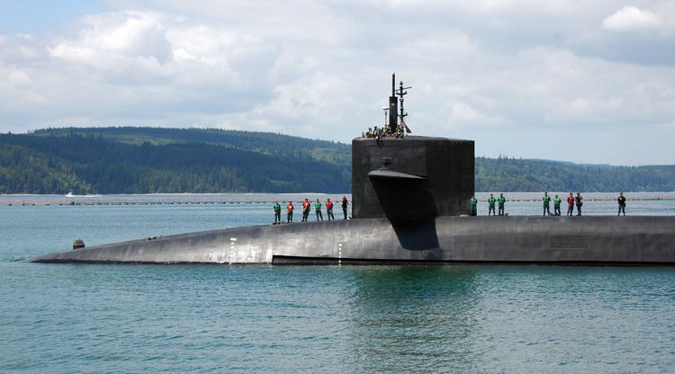 USS Maine (SSBN-741) FileThe ballistic missile submarine USS Maine SSBN 741 returns to