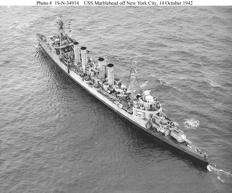 USS Marblehead (CL-12) Cruiser Photo Index CL 12 USS MARBLEHEAD Navsource Photographic