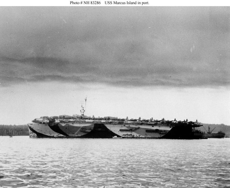 USS Marcus Island (CVE-77) Escort Carrier Photo Index USS MARCUS ISLAND CVE77