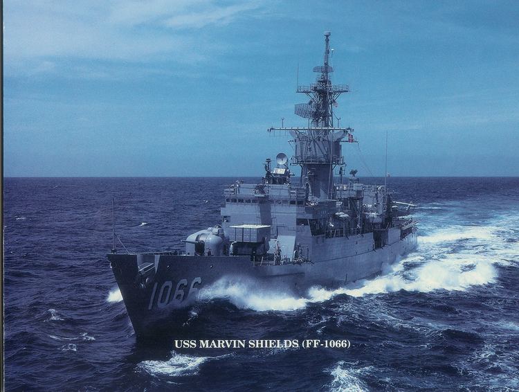 USS Marvin Shields (FF-1066) On This Day The Commissioning of USS Marvin G Shields FF 1066