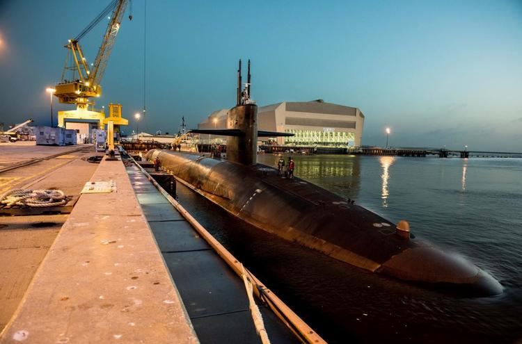 USS Maryland (SSBN-738) Photo of the day USS Maryland prepares for deployment Naval Today