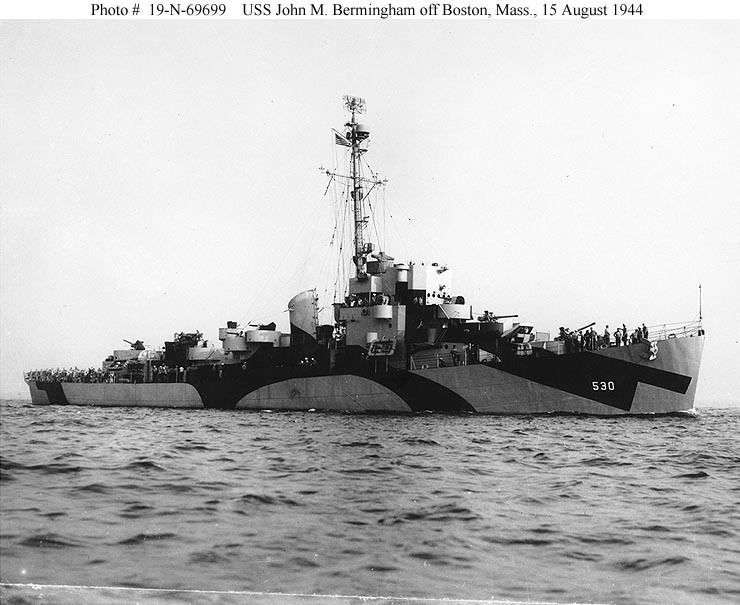 USS Mason (DE-529) USN ShipsUSS John M Bermingham DE530