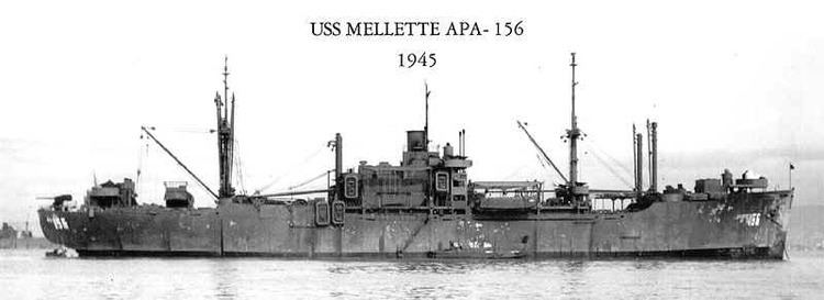 USS Mellette (APA-156) wwwrpaddencom15615601jpg