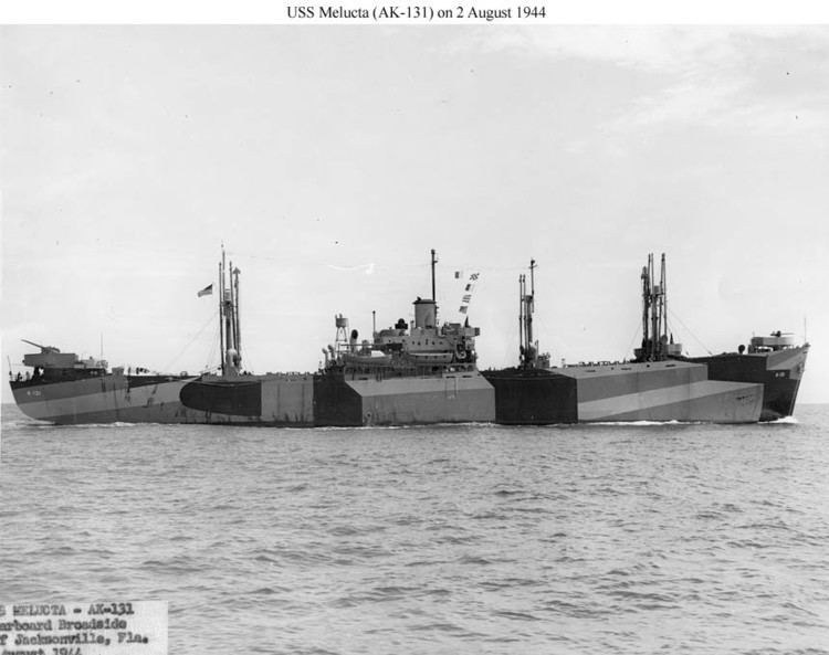 USS Melucta (AK-131) httpsuploadwikimediaorgwikipediacommonsaa