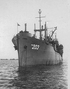 USS Meriwether (APA-203) httpsuploadwikimediaorgwikipediaenthumb9