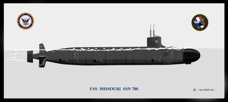 USS Missouri (SSN-780) USS Missouri SSN 780 Print Submarine Prints PriorServicecom
