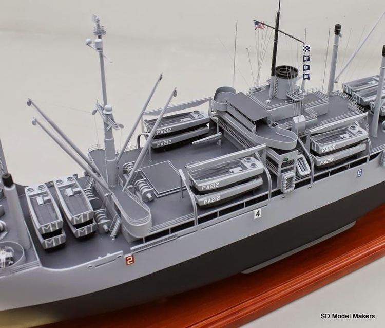 USS Montrose (APA-212) 1150 scale 336quot USS Montrose APA 212 Model SD Model Makers