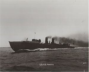 USS Morris (TB-14) httpsuploadwikimediaorgwikipediacommonsthu
