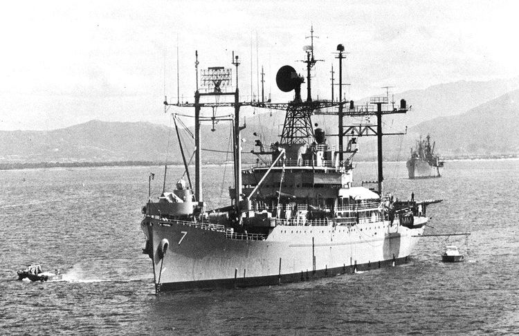 USS Mount McKinley FileUSS Mount McKinley LCC7 in 1969jpg Wikimedia Commons