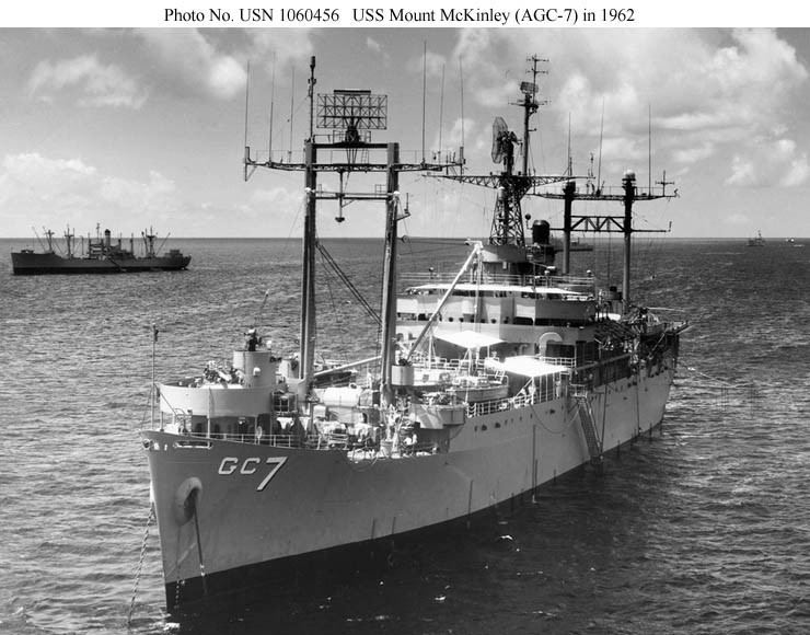 USS Mount McKinley Mount McKinley AGC7 Class Photographs