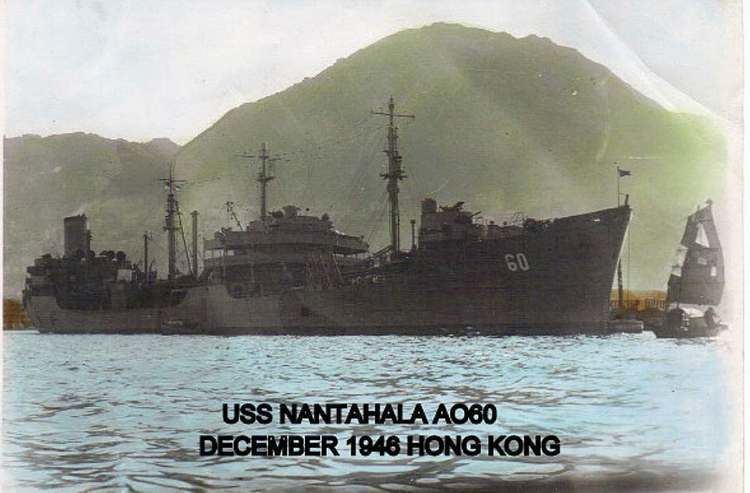 USS Nantahala (AO-60) 1946 Navy WWII USS NANTAHALA AO60