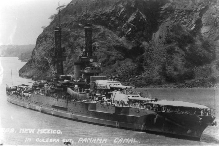 USS New Mexico (BB-40) FileUSS New Mexico BB40 Panama Canal 1935jpg Wikimedia Commons