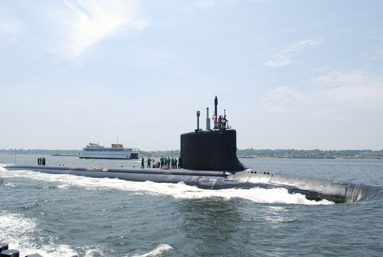 USS New Mexico (SSN-779) FileUS Navy 100601N8750E250 The Virginiaclass attack submarine