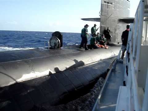 USS Newport News (SSN-750) Coming up to and boarding the USS Newport News SSN 750 YouTube