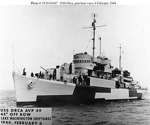 USS Orca (AVP-49) httpsuploadwikimediaorgwikipediacommonsthu