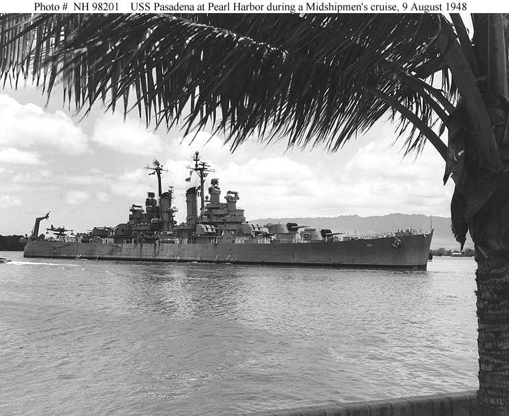 USS Pasadena (CL-65) Cruiser Photo Index CL 65 USS PASADENA Navsource Photographic
