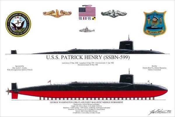 USS Patrick Henry (SSBN-599) USS Patrick Henry SSBN599