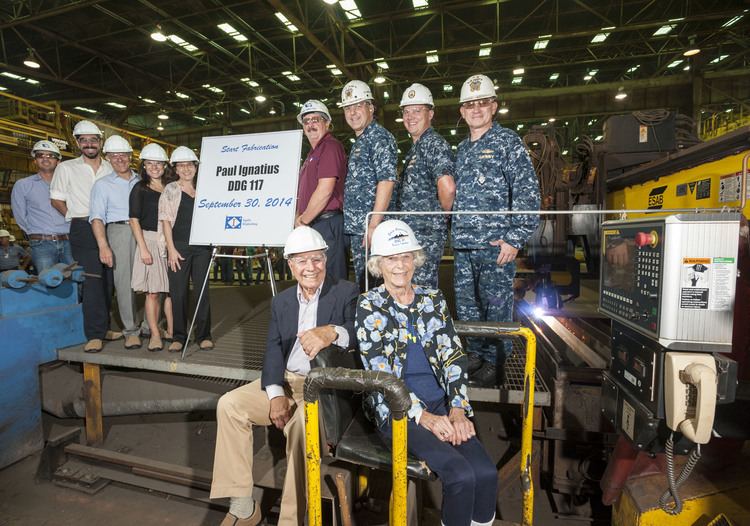 USS Paul Ignatius HII Starts Building the Future USS Paul Ignatius Naval Today