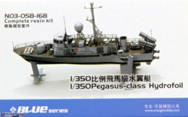 USS Pegasus (PHM-1) USS Pegasus Hydrofoil 1350 Kits Britmodellercom
