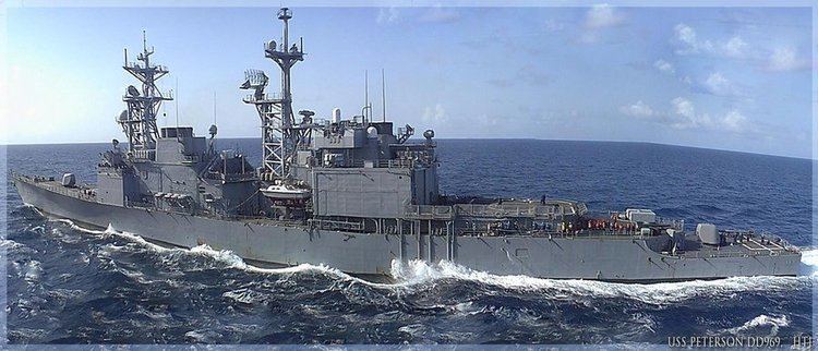 USS Peterson (DD-969) USS Peterson DD 969 by howardtj43147 on DeviantArt