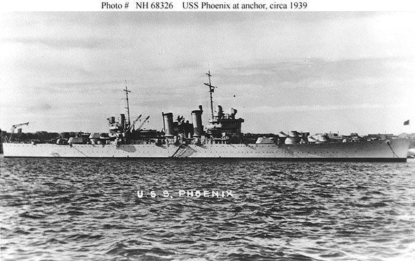 USS Phoenix (CL-46) USS Phoenix CL46 Light Cruiser