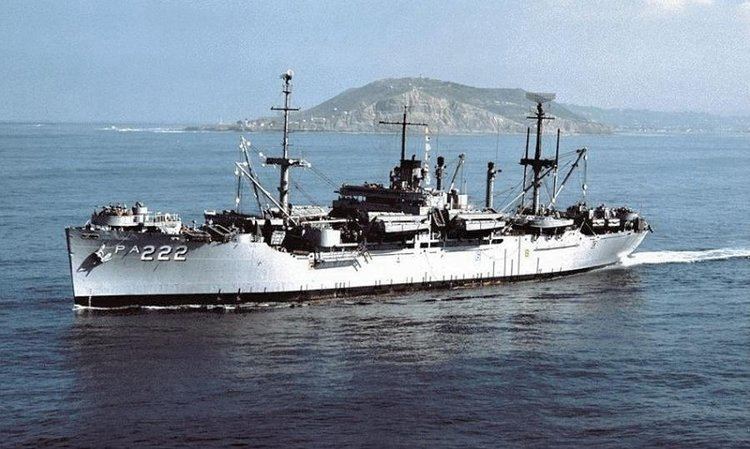 USS Pickaway (APA-222) Amphibious Attack Transport APALPA222 Pickaway