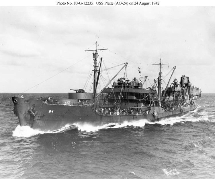 USS Platte (AO-24) wwwnavsourceorgarchives0919091902431jpg