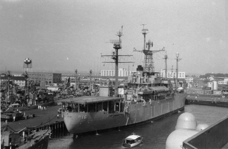 USS Pocono Amphibious Force Command Ship Photo Index AGC16 Pocono
