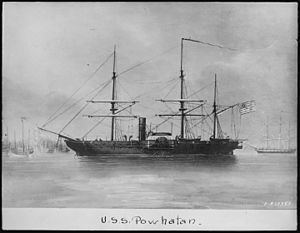 USS Powhatan (1850) httpsuploadwikimediaorgwikipediacommonsthu