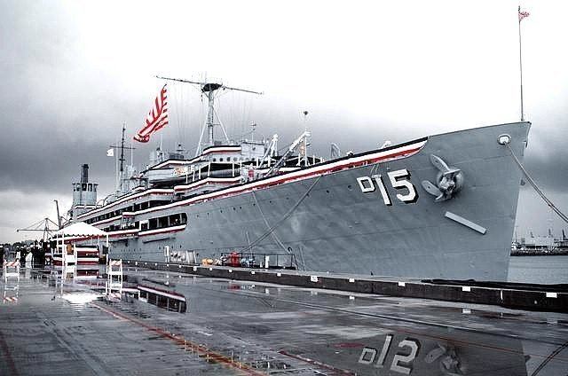 USS Prairie (AD-15) Destroyer Tender Photo Index AD