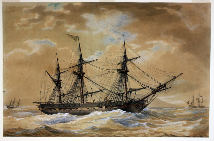 USS President (1800) Sails of Glory Anchorage