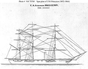 USS Princeton (1851) httpsuploadwikimediaorgwikipediacommonsthu