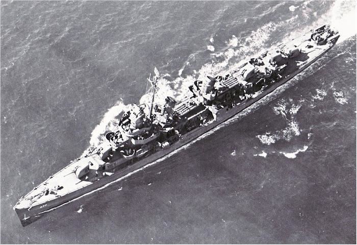 USS Pringle (DD-477) of USS Pringle DD477