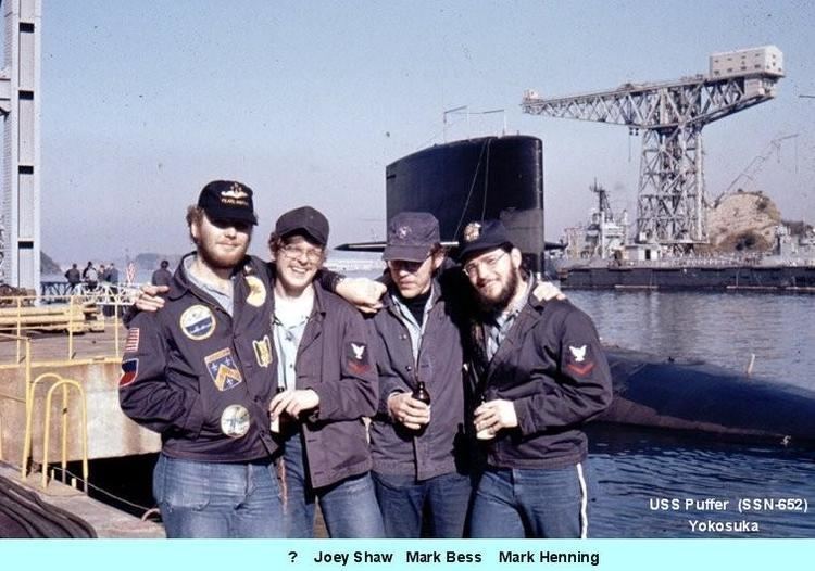 USS Puffer (SSN-652) USS Puffer SSN652 photo circa 1972