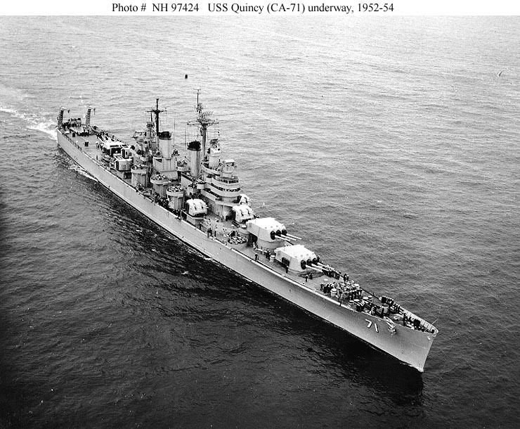 USS Quincy (CA-71) httpswwwibiblioorghyperwarOnlineLibrarypho