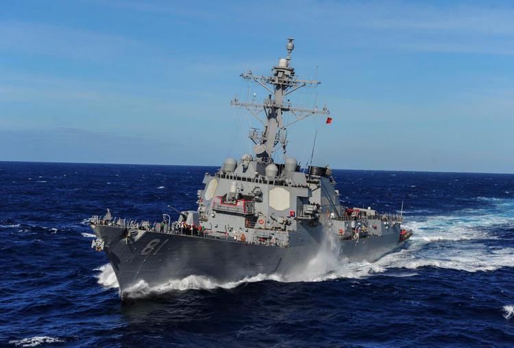 USS Ralph Johnson Video USS Ralph Johnson Moves to Dry Dock Naval Today