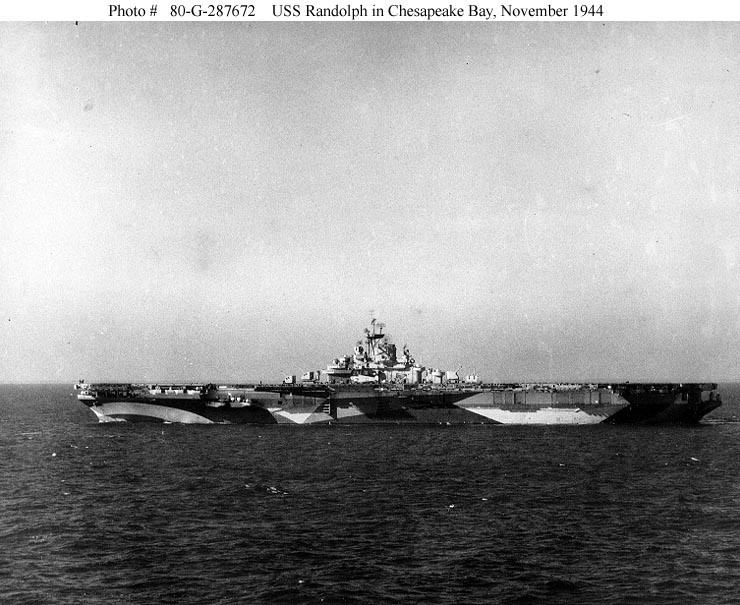USS Randolph (CV-15) USN ShipsUSS Randolph CV15 later CVA15 amp CVS15